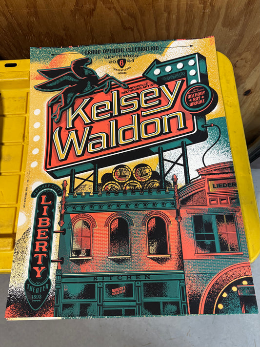 "Live at the Liberty Theater" Show Poster SIGNED