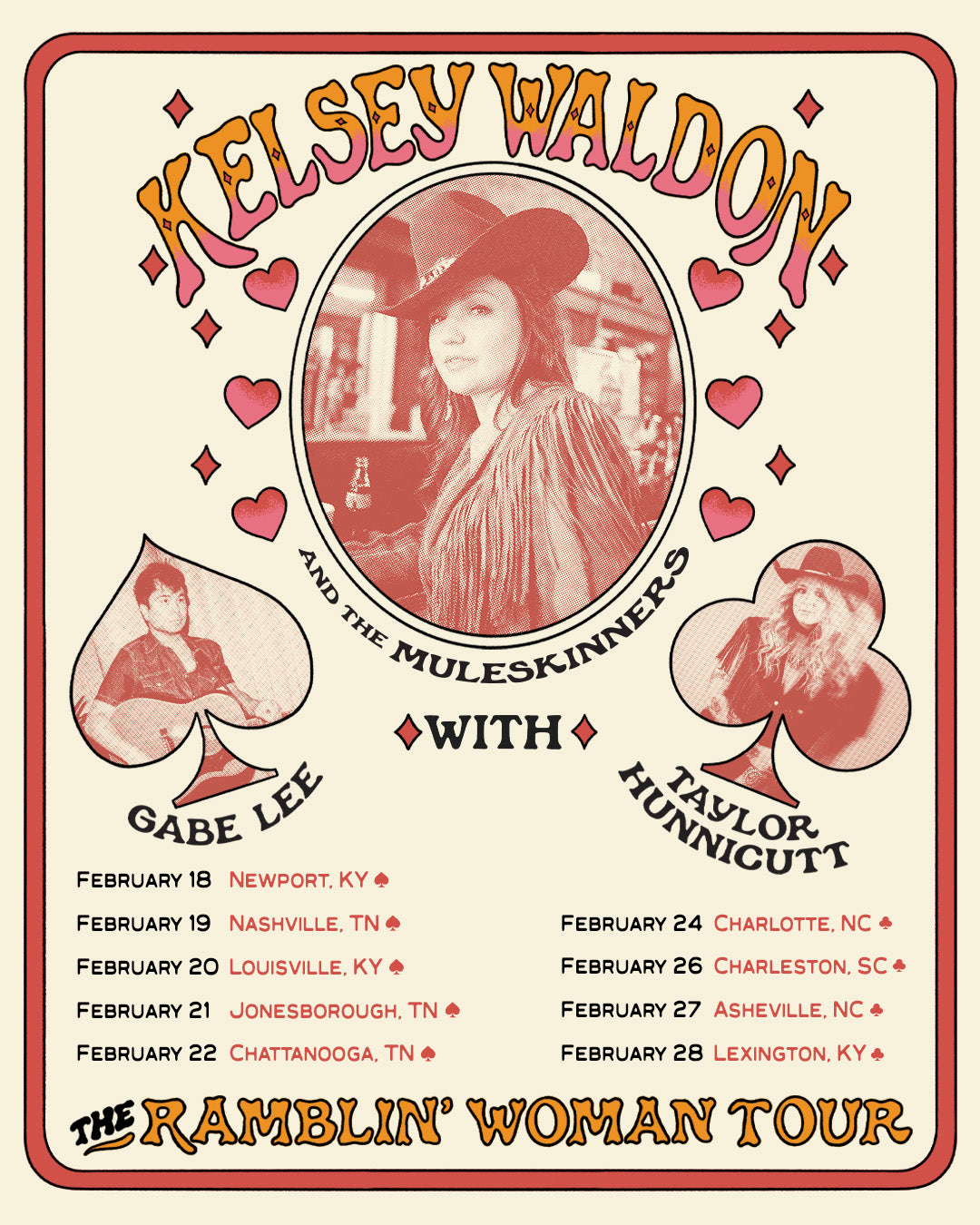 "Ramblin' Woman" Tour Poster SIGNED